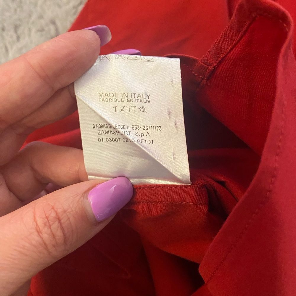Fendi red shirt blouse, size 38(S) - Picture 11 of 11